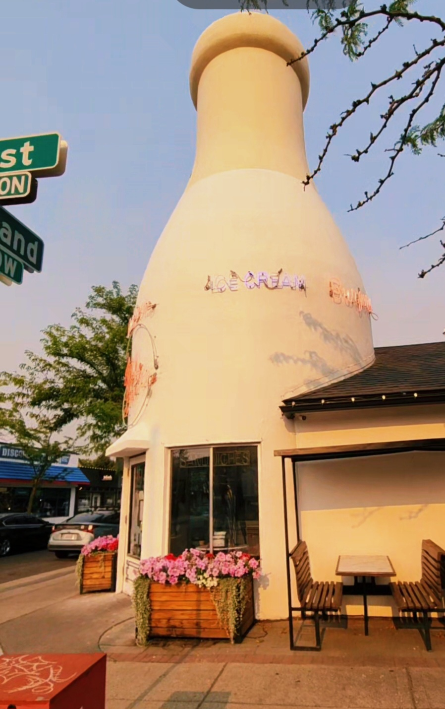 Mary Lou's Milk Bottle