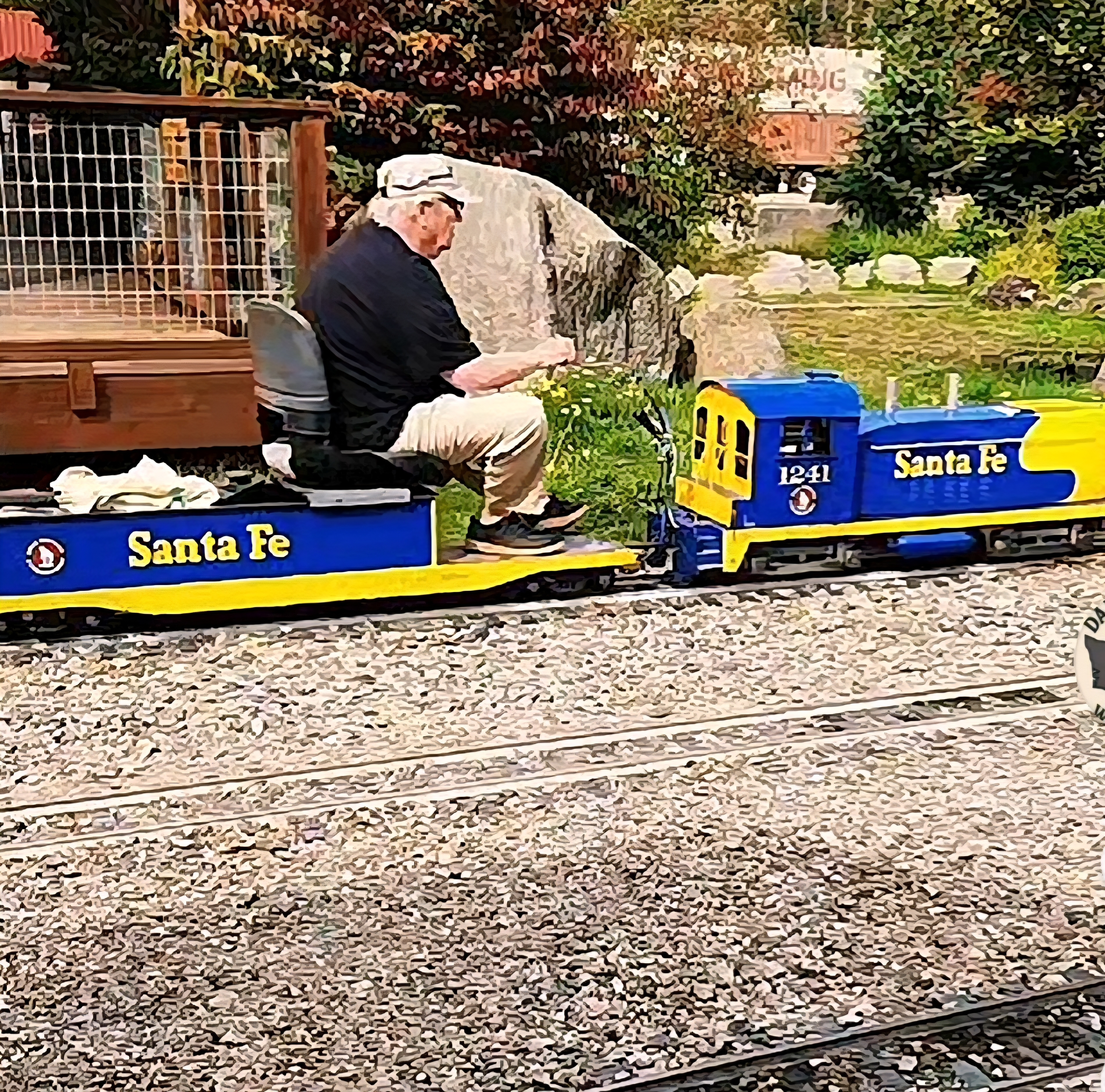 Miniature Train Rides-Depot Park